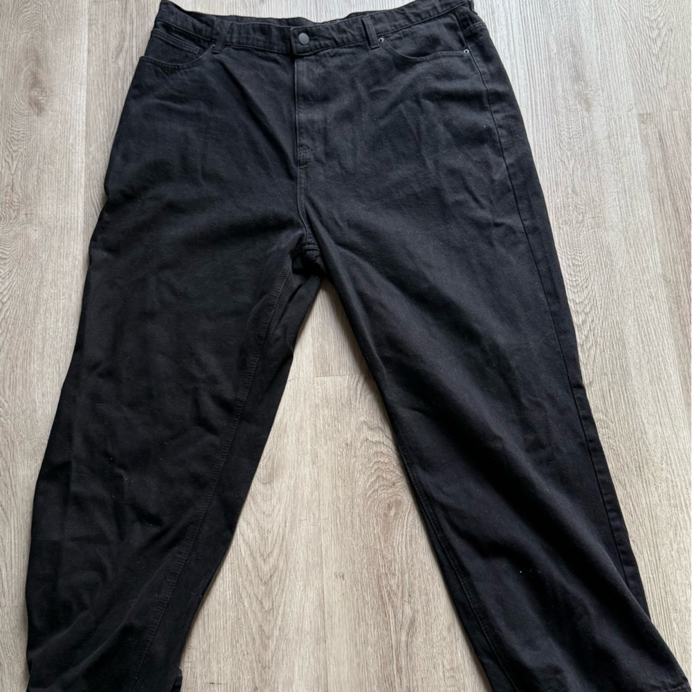 Fashion Nova Black Straight Men Jeans